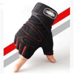 Cycling Gloves Half Finger Breathable Elastic Outdoor Bike Bicycle Riding Fitness Glove Accessories